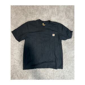 Carhartt Loose Fit Heavyweight K87 Pocket T-Shirt Black sz L